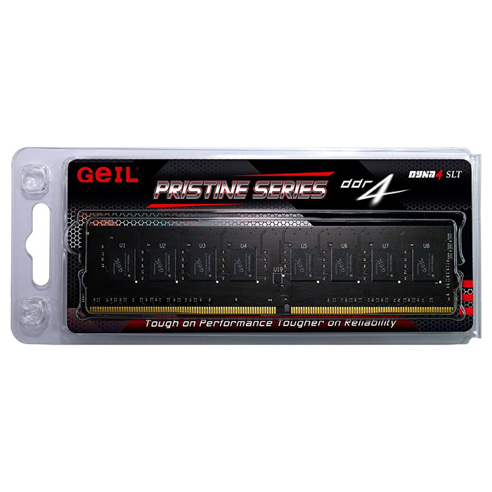 Модуль памяти GEIL 16Gb DDR4 2666MHz UDIMM PC4-21330 Pristine (GP416Gb2666C19SC) Назначение для настольного компьютера