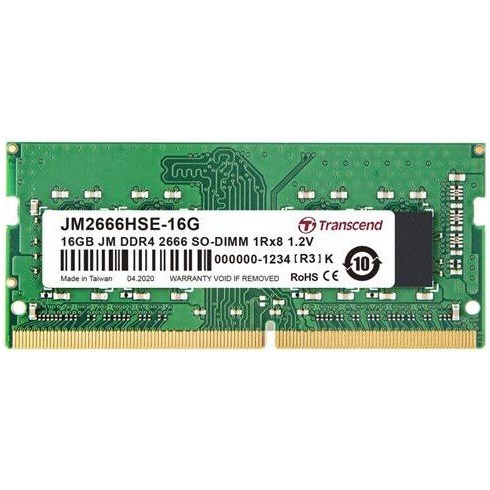 Модуль памяти TRANSCEND DDR4 16Gb 2666Mhz