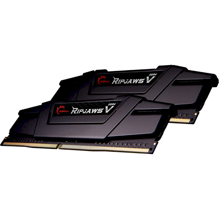 Набір G.SKILL 64Gb DDR4 3200MHz Ripjaws V Black (F4-3200C16D-64GVK) Призначення для настільного комп'ютера