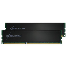 Модуль памяти EXCELERAM DDR3 16GB (2x8GB) 1600 MHz Black Sark (E30207A)