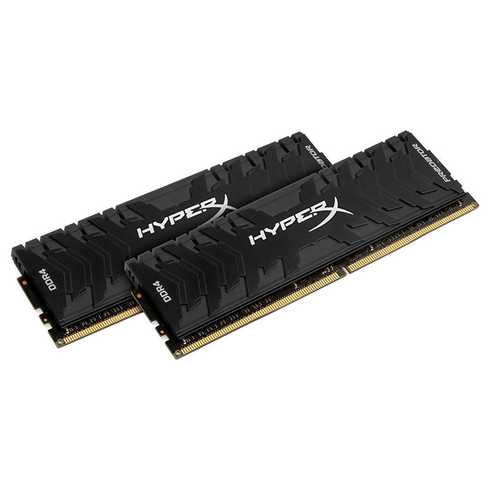 

Модуль памяти KINGSTON DDR4 3200 64GB KIT (32GBx2) XMP HyperX Predator (HX432C16PB3K2/64), DDR4 3200 64GB KIT (32GBx2) XMP HyperX Predator