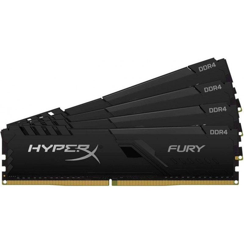 

Модуль памяти KINGSTON DDR4 16GBx4 HyperX Fury Black (HX436C18FB4K4/64), DDR4 16GBx4 HyperX Fury Black (HX436C18FB4K4/64)