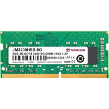 Модуль пам'яті TRANSCEND DDR4 3200 8GB SO-DIMM (JM3200HSB-8G)