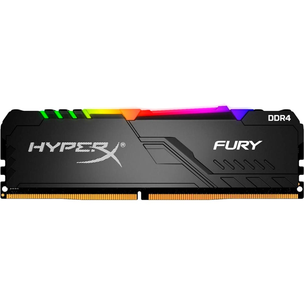 

Модуль памяти KINGSTON DDR4 3600 16GB HyperX Fury RGB (HX436C18FB4A/16), DDR4 3600 16GB HyperX Fury RGB (HX436C18FB4A/16)