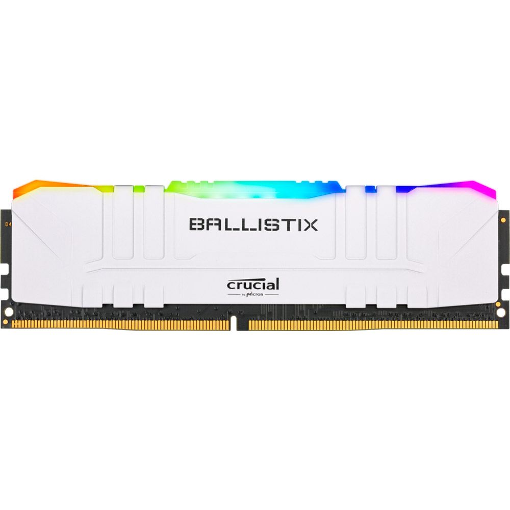 

Модуль памяти CRUCIAL DRAM Ballistix White RGB 16GB DDR4 3600MT/s White (BL16G36C16U4WL), DRAM Ballistix White RGB 16GB DDR4 3600MT/s White