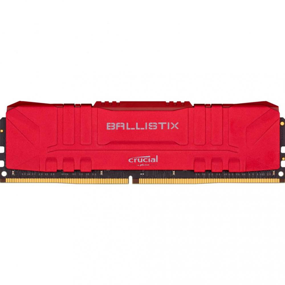 

Модуль памяти CRUCIAL DRAM Ballsitix Red 8GB DDR4 3000MT/s Red, DRAM Ballsitix Red 8GB DDR4 3000MT/s Red