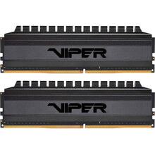 Набір PATRIOT 16Gb DDR4 3200MHz Viper 4 Blackout (PVB416G320C6K)