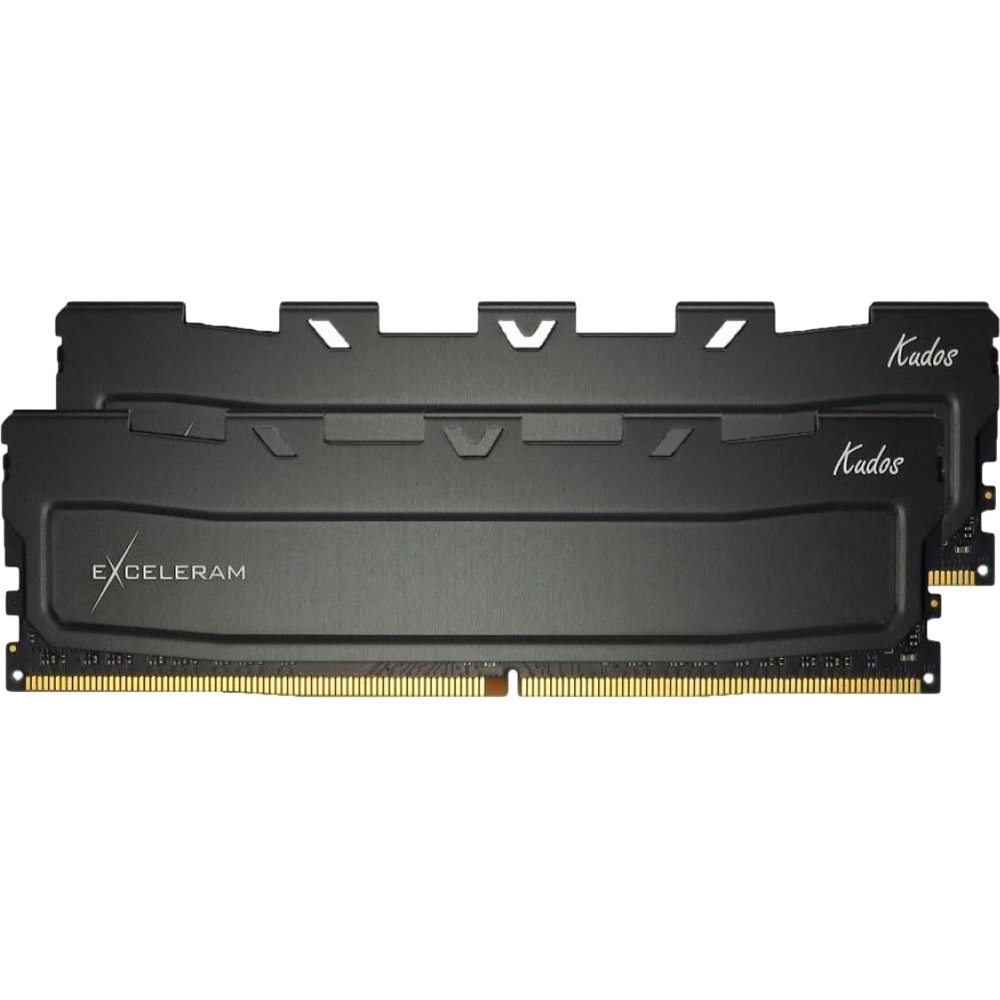 Набір EXCELERAM 64Gb DDR4 2400MHz Black Kudos (EKBLACK4642417CD)