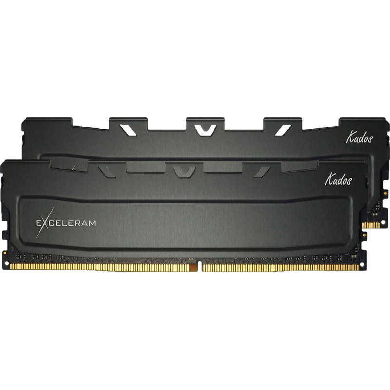 

Набор EXCELERAM 64GB (2x32GB) DDR4 2666 MHz Black Kudos (EKBLACK4642619CD), DDR4 64GB (2x32GB) 2666 MHz Black Kudos
