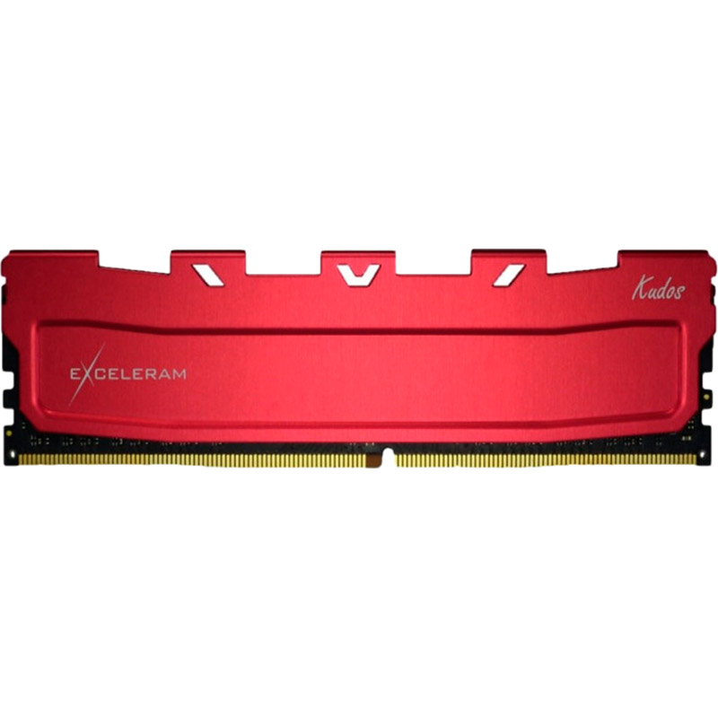 Модуль пам'яті EXCELERAM DDR4 8 GB 3200 MHz Kudos Red (EKRED4083217A)