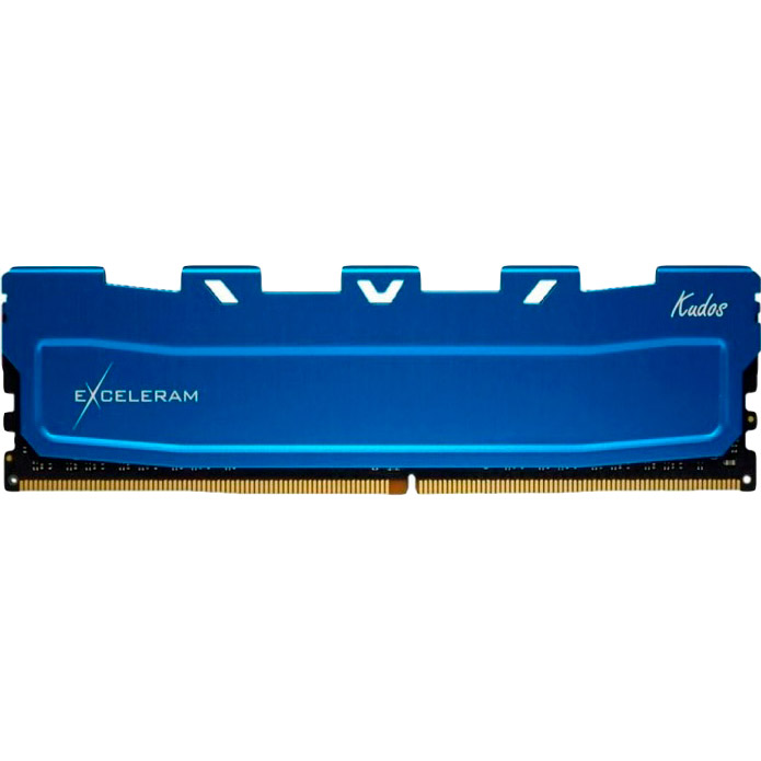 

Модуль памяти EXCELERAM DDR4 16GB 3200 MHz Blue Kudos (EKBLUE4163222C), DDR4 16GB 3200 MHz Blue Kudos (EKBLUE4163222C)