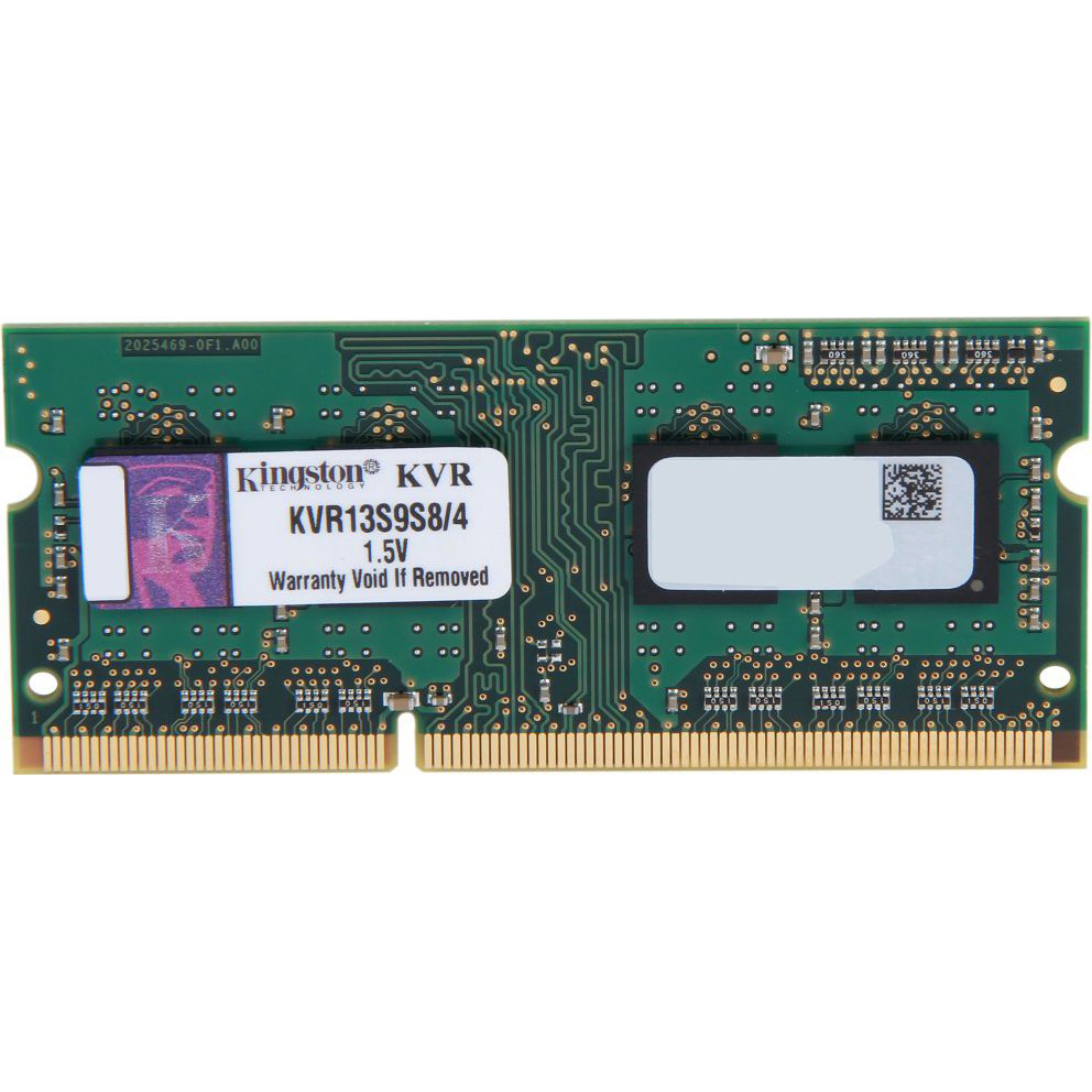 

Модуль памяти KINGSTON DDR3 4Gb 1333MHz (KVR13S9S8/4), для ноутбука DDR3 4Gb 1333MHz KVR13S9S8/4