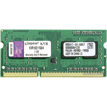 Модуль памяти KINGSTON DDR3 4Gb 1600MHz (KVR16S11S8/4)