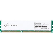 Модуль пам'яті EXCELERAM DDR3 4 GB 1600 MHz Heatsink White Sark (E30300A)