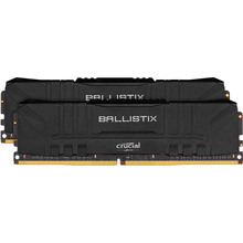 Набір Crucial 64Gb DDR4 3600MHz Ballistix Black (BL2K32G36C16U4B)