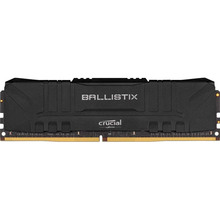 Модуль памяти Crucial 8Gb DDR4 3600MHz Ballistix Black (BL8G36C16U4B)