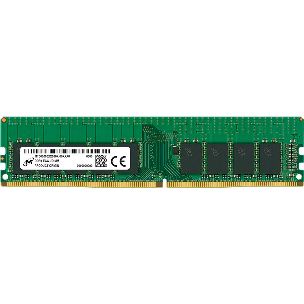 

Модуль памяти MICRON 16GB DDR4 2666MHz (MTA18ASF2G72AZ-2G6E2), DDR4 UDIMM 16GB 2666 (MTA18ASF2G72AZ-2G6E2)