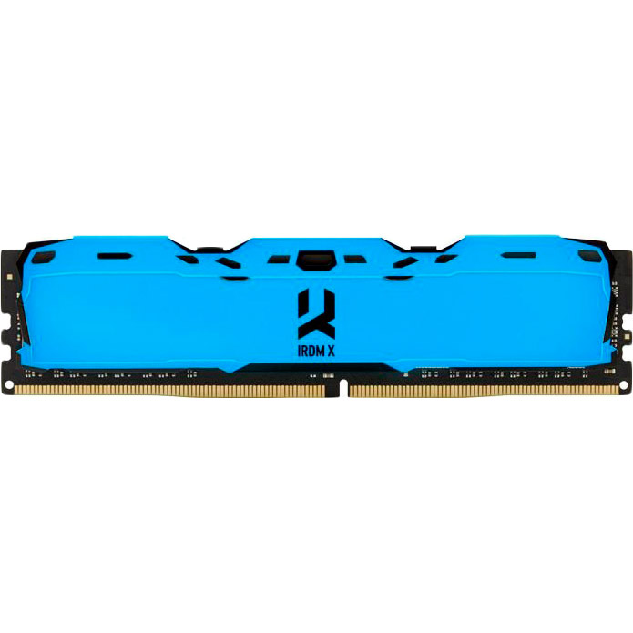 

Оперативная память GOODRAM DDR4 16GB 3000 IRDM X Blue (IR-XB3000D464L16/16G), DDR4 16GB 3000 IRDM X Blue, Retail