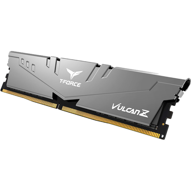 Модуль пам'яті TEAM 16GB DDR4 3200 MHz T-Force Vulcan Z Gray (TLZGD416G3200HC16F01) Об'єм 16 Гб