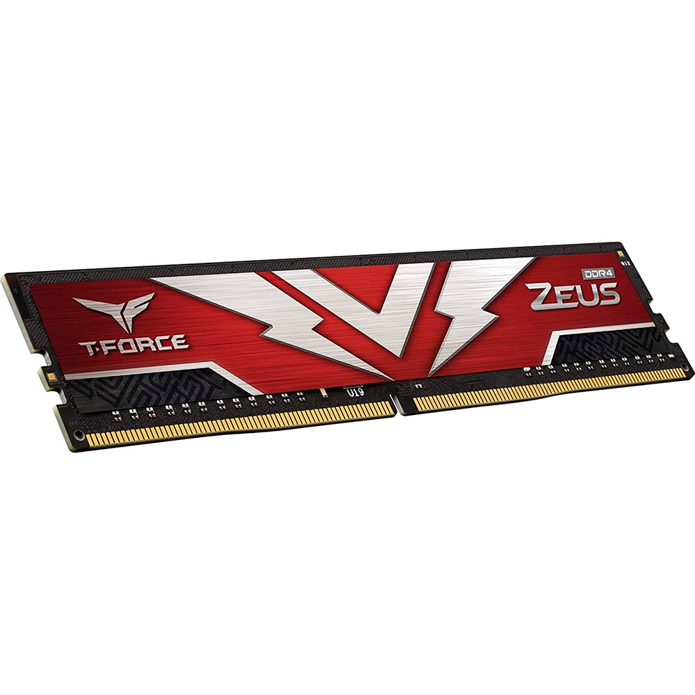 Набір TEAM 16GB DDR4 3000MHz T-Force Zeus Red (TTZD416G3000HC16CDC01) Об'єм 16 Гб