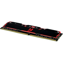 Модуль пам'яті GOODRAM DDR4 16Gb 3200 MHz IRDM X Black (IR-X3200D464L16A / 16G)