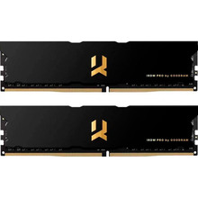 Набор GOODRAM 16Gb DDR4 4000MHz IRDM Pro Pitch Black (IRP-4000D4V64L18S/16GDC)