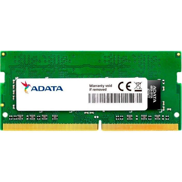 

Модуль памяти ADATA 8GB DDR4 2666 MHz (AD4S26668G19-SGN), DDR4 2666 8GB SO-DIMM (AD4S26668G19-SGN)