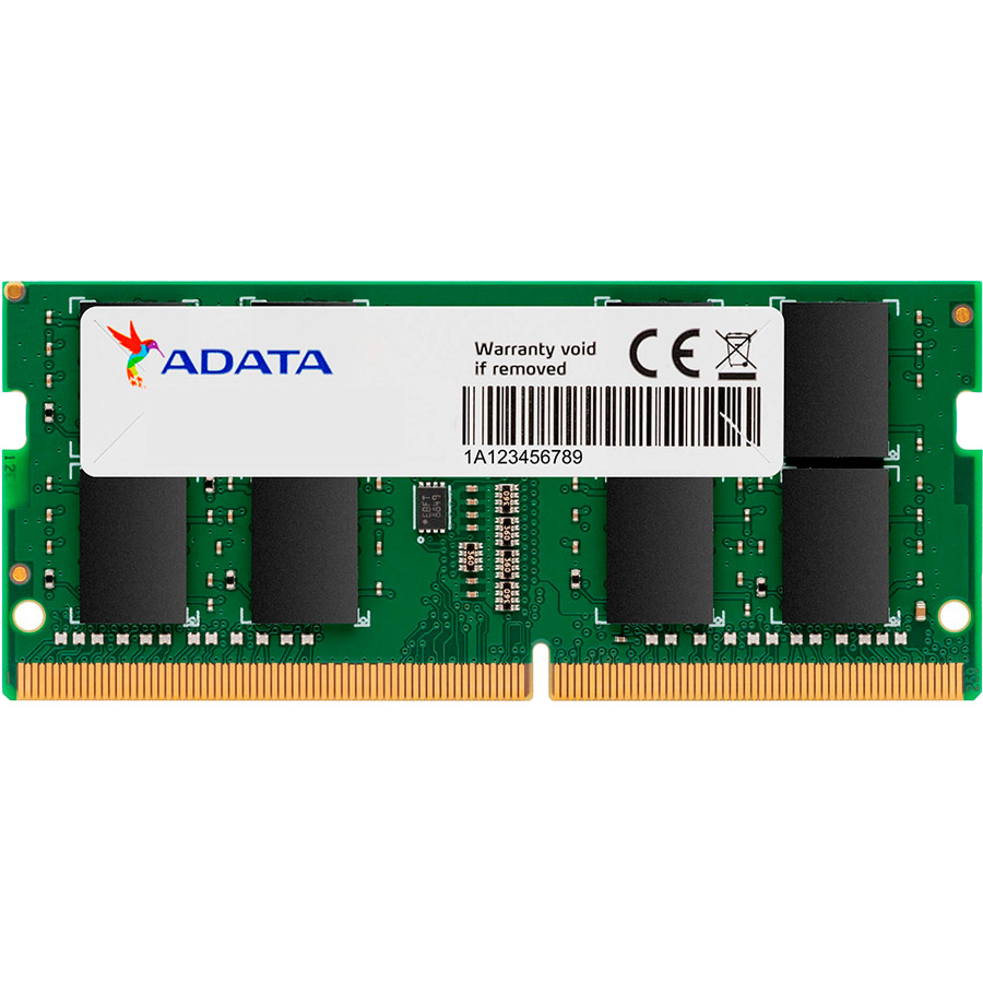 

Модуль памяти ADATA 16GB DDR4 3200 MHz (AD4S320016G22-SGN), DDR4 3200 16GB SO-DIMM (AD4S320016G22-SGN)
