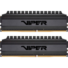 Набір PATRIOT 32GB DDR4 3000MHz Viper 4 Blackout (PVB432G300C6K)