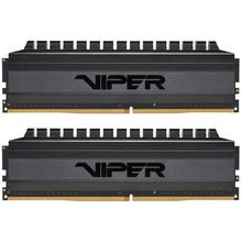 Набір PATRIOT 2x16GB DDR4 3600Mhz Viper 4 Blackout (PVB432G360C8K)