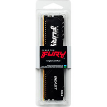 Модуль памяти KINGSTON 16GB DDR4 3200MHz Fury Beast  Black (KF432C16BB1/16)