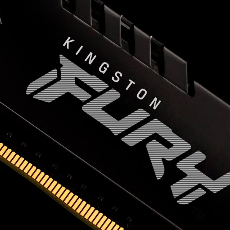 Фото Модуль памяти KINGSTON 16GB DDR4 3200MHz Fury Beast  Black (KF432C16BB1/16)