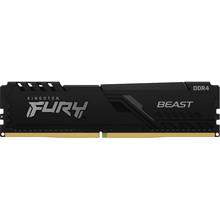 Модуль памяти KINGSTON 16GB DDR4 3600MHz Fury Beast Black (KF436C18BB/16)