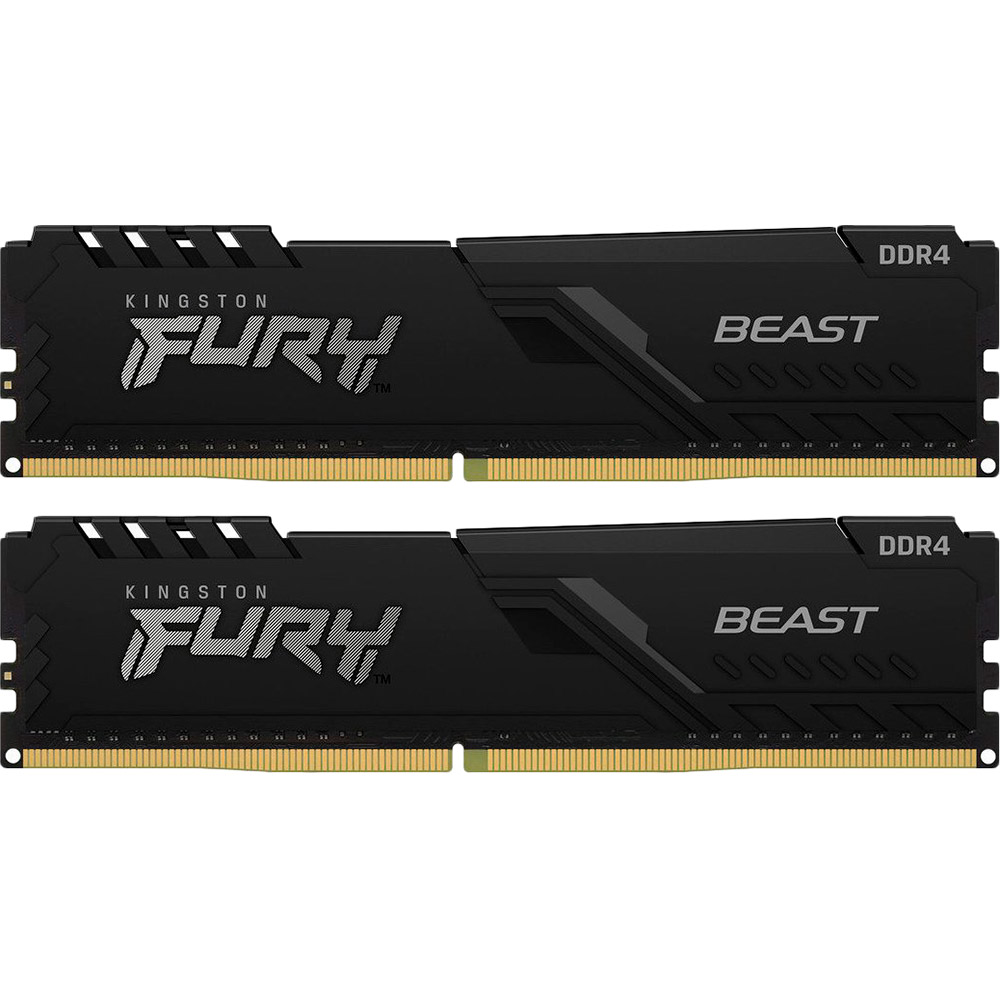 

Набор KINGSTON 32Gb DDR4 2666MHz Fury Beast Black (KF426C16BBK2/32), Fury Beast DDR4 2666 16GBx2 1Rx8 (KF426C16BBK2/32)