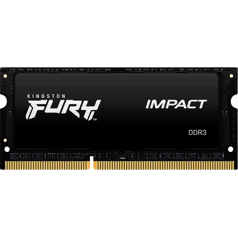 

Модуль памяти KINGSTON FURY Impact DDR3 1866 8GB SO-DIMM (KF318LS11IB/8), FURY Impact DDR3 1866 8GB SO-DIMM (KF318LS11IB/8)