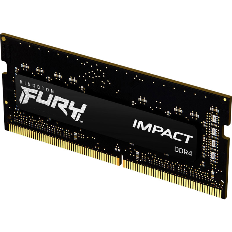 Модуль пам'яті KINGSTON FURY Impact DDR4 3200 8 GB SO-DIMM (KF432S20IB / 8) Призначення для ноутбука