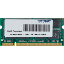 Модуль пам'яті Patriot для ноутбука DDR2 2Gb 800MHz (PSD22G8002S)