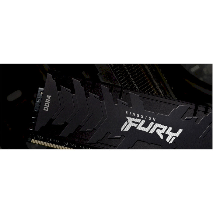 Модуль памяти KINGSTON Fury Renegade DDR4 2x16GB/3600 Black (KF436C16RB1K2/32) Объем 32 Гб
