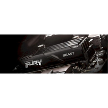 Набір KINGSTON 16Gb DDR4 3200MHz Fury Beast Black (KF432C16BBK2/16)