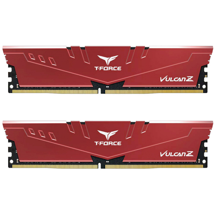 

Модуль памяти TEAM T-Force Vulcan Z DDR4 2x8GB/3200 Red (TLZRD416G3200HC16CDC01), T-Force Vulcan Z DDR4 2x8GB/3200 Red