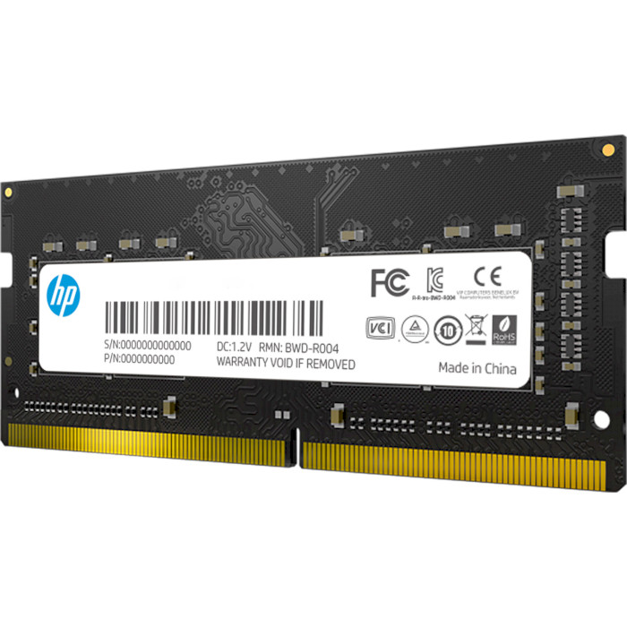 Модуль пам'яті HP S1 SoDIMM 16Gb DDR4 2666 Retail (7EH99AA) Призначення для ноутбука