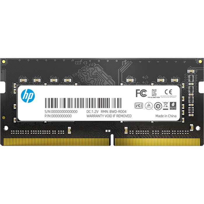 

Модуль памяти HP S1 SoDIMM 8Gb DDR4 2666 Retail (7EH98AA), S1 SoDIMM 8Gb DDR4 2666, Retail (7EH98AA)