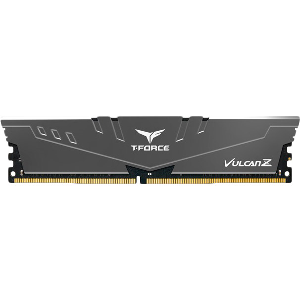 

Модуль памяти TEAM T-Force Vulcan Z 8GB DDR4 3200 MHz Gray (TLZGD48G3200HC16F01), T-Force Vulcan Z DDR4 8GB 3200 Gray