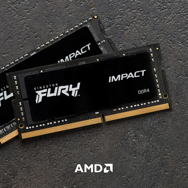 Набір KINGSTON Fury Impact SO-DIMM 2x8GB DDR4 3200 MHz (KF432S20IBK2/16) Робоча частота 3200 МГц