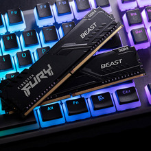 Набор KINGSTON Fury Beast 128GB DDR4 3200MHz Black (KF432C16BBK4/128)