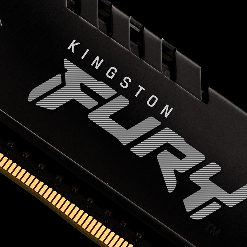 Зовнішній вигляд Набір KINGSTON Fury Beast 128GB DDR4 3200MHz Black (KF432C16BBK4/128)