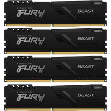 Набор KINGSTON Fury Beast 128GB DDR4 3200MHz Black (KF432C16BBK4/128)