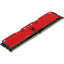 Набор GOODRAM Iridium X 16GB DDR4 3200MHz Red (IR-XR3200D464L16SA/16GDC)