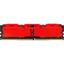 Модуль пам'яті GOODRAM 8Gb DDR4 3200MHz IRDM X RED (IR-XR3200D464L16SA/8G)