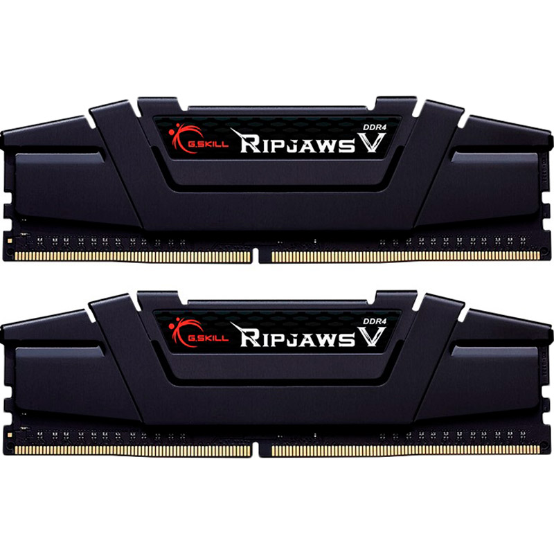 Набор G.SKILL 32GB DDR4 3600MHz Ripjaws V Black (F4-3600C18D-32GVK)